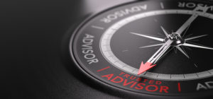 compass with words trusted advisor